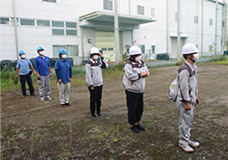 地震避難訓練（三島営業所）